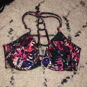 Victorious Secret PINK Tropical Pattern Bikini Top